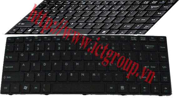 ban phim MSI X350 X360 X460 X460DX CR41 CX41 EX465 keyboard